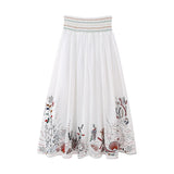 Cotton Shirt 5107046 Embroidered Long Dress 5107050