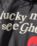 Letters Printed Long Sleeve Hoodie-Outfit