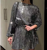 New Festival Party Fashion Sleek Beads Solid Color Waist Dress Dress