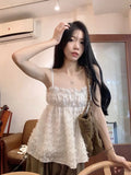 Retro Tuxedo Women's Summer New Korean Version Of The Sweet Vest Showing Skinny Hottie Sleeveless Top