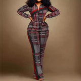 2025 New Women's Long-Sleeved Zipper Trousers