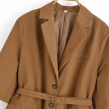 Homemade New Women's Clothing Smocoat Casual Five-Sleeves With Suit