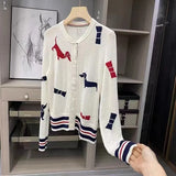 Fashion Knitted Sweater 2023 Autumn Graphic Womens Cothing Kawaii Knit Clothes For Womens Harajuku Long Sleeves