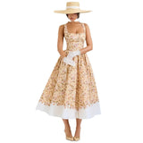 Women's New Sexy Temperament U Collar Button Broken Dress Dress