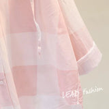 Lattice Hooded Sunscreen Woman 2025 Spring And Summer New Korean Version Of Loose Casual Shirt Thin Top