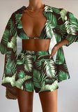 Fashion Casual Print Three-Piece Women's