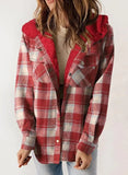 2025 Women's Jacket Long Sleeve Hairy Hooded Jacket Jacket With