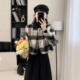 Style Hairy Short Coat 2025 New Women's Autumn And Winter Cotton Thicken French High-End