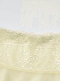 Lace Paneled Two Piece Set-Outfit