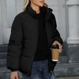 Large Size Women's Warm Coat Winter 2023 New Women's Cotton-Padded Clothes Cotton-Padded Jacket Jacket-Outfit