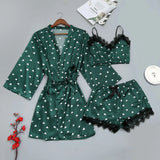Direct Selling Love Summer Pajamas Set Tector Lace Ice Sling Skirt Home Dress