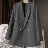 Toloer Suit Jacket Female Spring And Autumn 2024 New Small Spring And Autumn Suit Jacket Temperament Korean Version Casual Women-Outfit