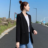 And Autumn Small Suit Jacket Woman 2025 New Fashion Long-Term Small Korean Version Of The Korean Suit