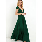 Cross-Back Sexy Tie Dress Long Dress Dress-Outfit