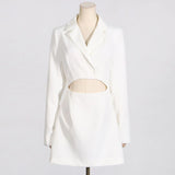 2025 Fashion New Opening Design Feeling With Waist Bag Hip Suit Dress Dress