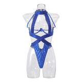Sex Lingerie Sexy Women's Skin Hollow Plating Splicing Body