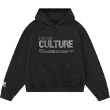 Hooded Sweater Net Red Hooded Cape Drill Letter Print New Long-Sleeved Top