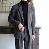 Version Of The Small Autumn And Winter Coat Casual Top Men's Suit Korean Version Of The Trendy Free Men's Suit Top