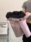 Spicy Girl American Retro Short Skirt for Women High Waist Slim Quick Drying Casual Drawstring Cargo Skirt Women Clothing-Outfit
