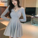 Sleeve Dress Women Casual Sexy Spicy All-match Solid Mini Breathe Vestidos Tender Retro Street Wear Clothing Schoolgirl