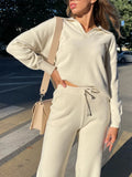 Autumn Winter casual chic v-neck oversize thick Sweater pullovers Women 2021 loose elegant Sweater Pullover female Long