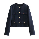 Women's Autumn And Winter Fashion New 15 Color Jacket Small Scent Style Short Suit