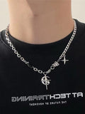 Hop Unisex Gemstone Star Pendant