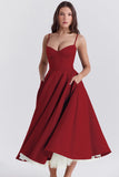 New Summer Senior Sense Princess Dress French Mesh Swing Double Sling Dress