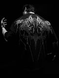 Summer Demon Cross Print Short-Sleeved T-Shirt Stranded Trousers Round Collar Men's Top