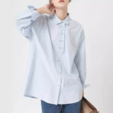 French Shirt Women's New High-Level Sensational Sensational Skinny T-Shirt Tendered Bottom And Overlapping Shirt