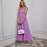 Shooting 2026 Spring And Summer New Women's Clothing Strap Wrapped Brat Dress Sexy