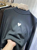 Toloer Waxy Elastic Double-Sided German Velvet Bottom Shirt Female Slim Slim Love Half High Collar With Long-Sleeved T Shirt Jacket