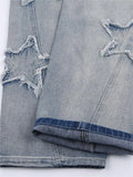 vintage boyfriend jeans with star