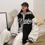 baseball uniform jackets for women 2021 spring and autumn new high-quality loose and thin couple retro clothes oversized