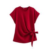 Women's Clothing 2025 Spring New Fashion Temperament Casual Soft Top Dress Dress