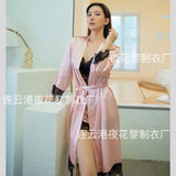 Women's Pajamas Sex Underwear Plus-Size Home Clothes New Lace
