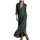New Printing Leisure Long Sleeve Lattice