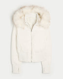 Women's Autumn And Winter Fashion With A New Short-Term Warm Collar Collar Zip Cotton Coat