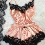 Exploding Pajamas Simulation Silk Pyjamas Large-Size Home Underwear Pajamas Skirt