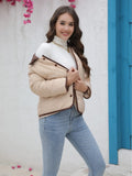New Cotton Clothes Ins Light Cotton Padded Jacket 2024 Spring And Autumn Fashion Women's Small Fragrant Wind Coat-Outfit