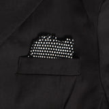 Toloer Suit Female 2024 Spring And Autumn New British Wind Temperament Hot Bead Net Splicing Long Sleeve Small Suit Coat Female-Outfit