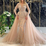 New Women's Dress Temperament Tail French Simple Sprinkling Gold Court Screen