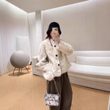 New Winter Winter Artifact Warm Short Thick Imitation Fox Fur Vest