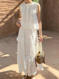 New French Holiday Style Embroidered Small Top Dress Half-Dress Women's Design