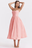 Women's Dress Summer New Sexy Bare Slings Gentle Wind Dress Women's
