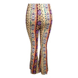 Toloer Spot Women's Wear Fall 2024 New Fashion Bohemian Print Casual Pants-Outfit