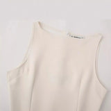 New Belt Sleeveless Short Fashionable Dress 2709777-Outfit