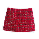 Homemade New Women's Belt Shoulder Texture High Waist Shorts