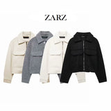 Homemade New Women's Fashion Pearls And Short Jacket Jacket