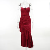 Temperament Is Elegant, Slim, Girdle, Fishtail Skirt, New Fashionable And Sexy Dress In Summer-Outfit
